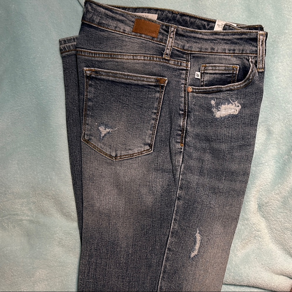 Judy Blue Slim Fit Jeans with Distress